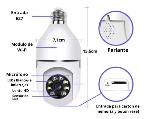 Camara A Prueba De Agua Vision Inflarroja