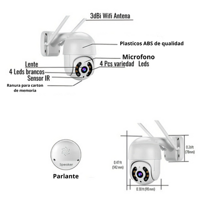 Camara De Seguridad Externa Inteligente